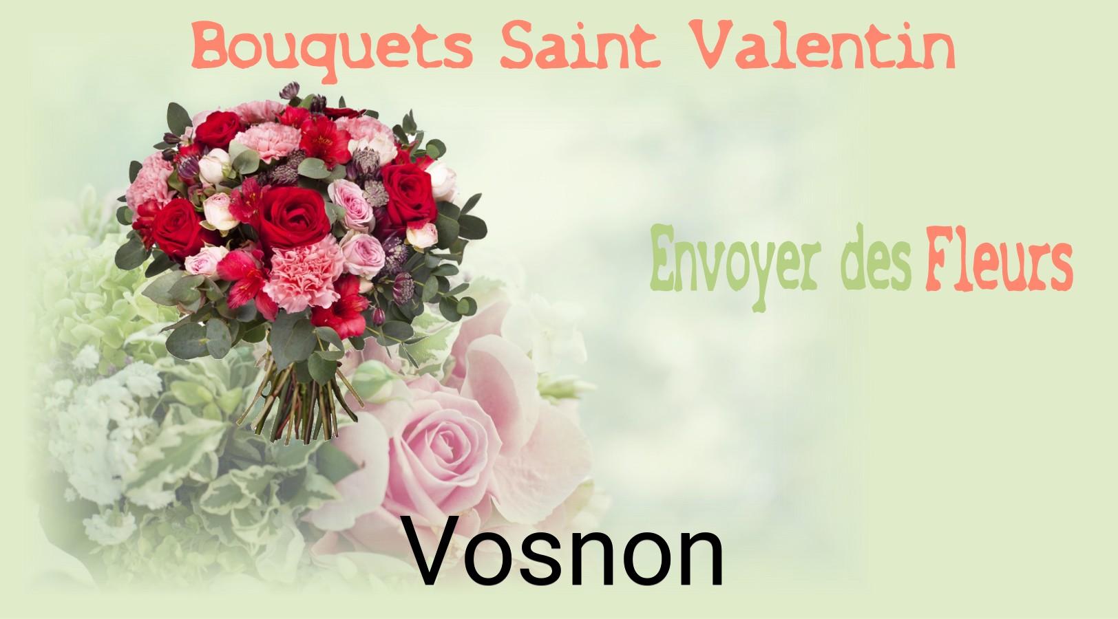 Roses de Saint-Valentin livrées à Vosnon